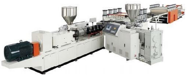 WPC/PVC結(jié)皮、自由發(fā)泡板生產(chǎn)線(xiàn)